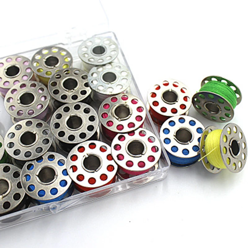 20 шт Катушки для швейных машин чехол с швейной нитью для швейной машины