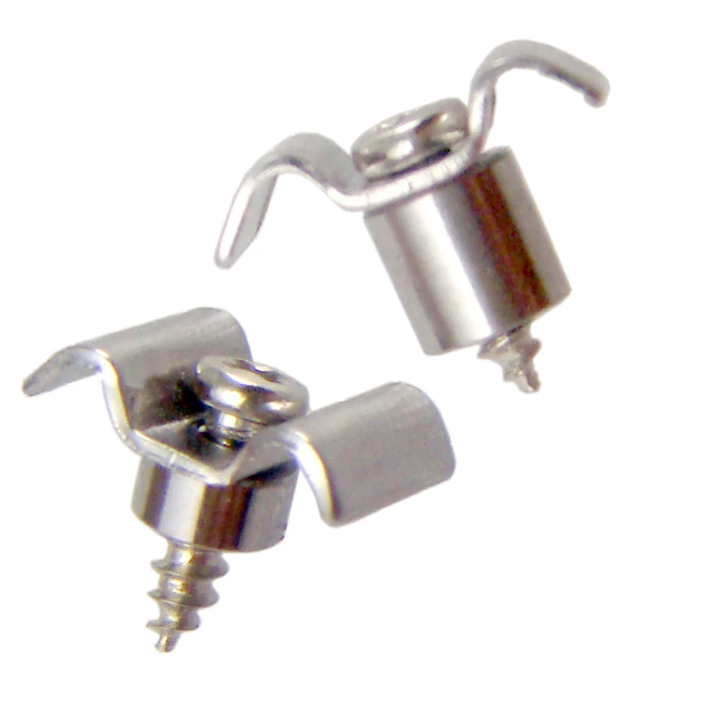 Set of 2 Metal Guitar String Tree Retainers for Stratocaster For Squier Electric Guitar