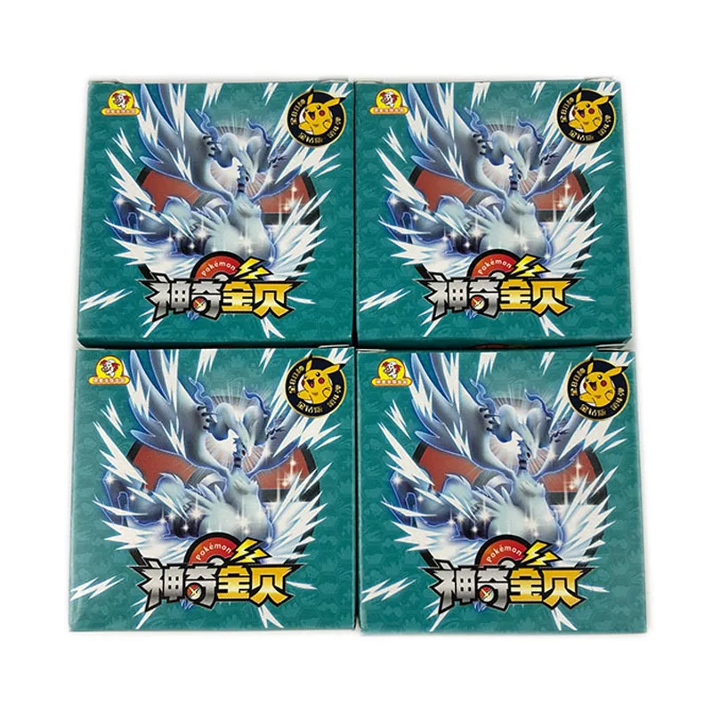 Takara Tomy TCG игры Покемон карты коллекции Flash блестящие карты 288 шт./компл. 12 карт/коробка