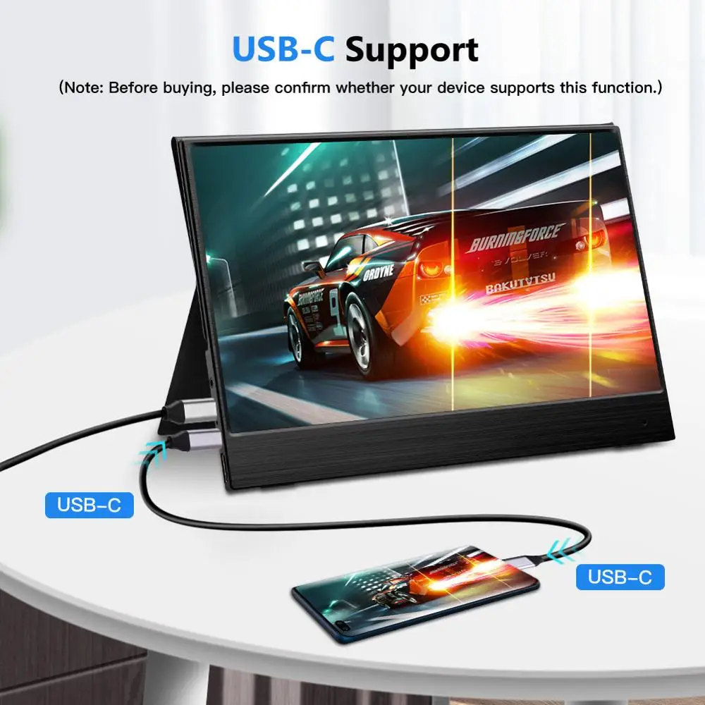 Eyoyo EM12R 12 5 LED USB Type C Hdmi gaming monitor ips 2K QHD 2560X1440 display 5