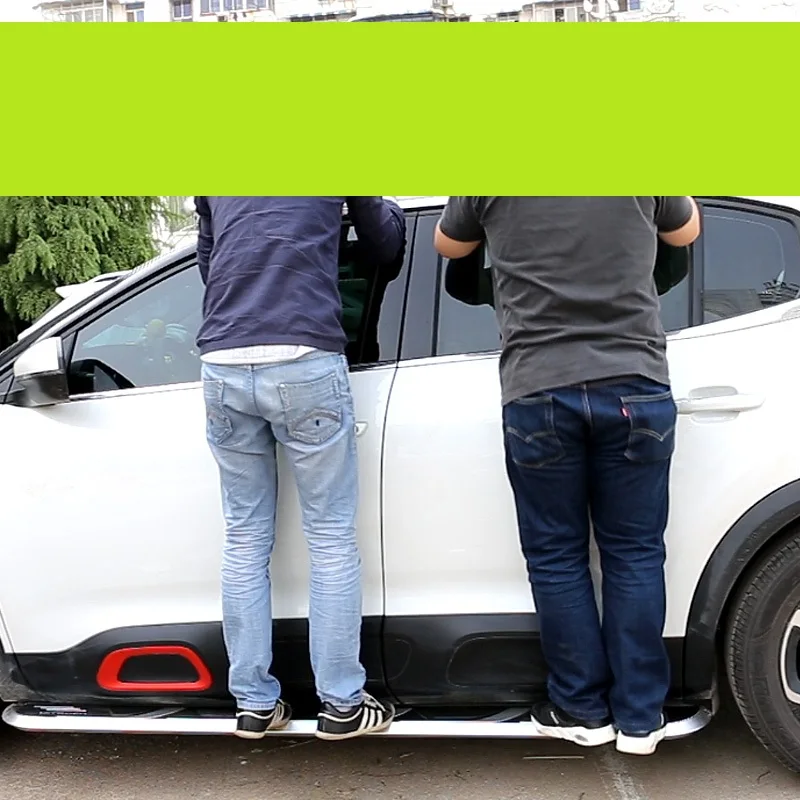 Высококачественная Беговая доска для Citroen C5 Aircross боковая ступенчатая панель nerf