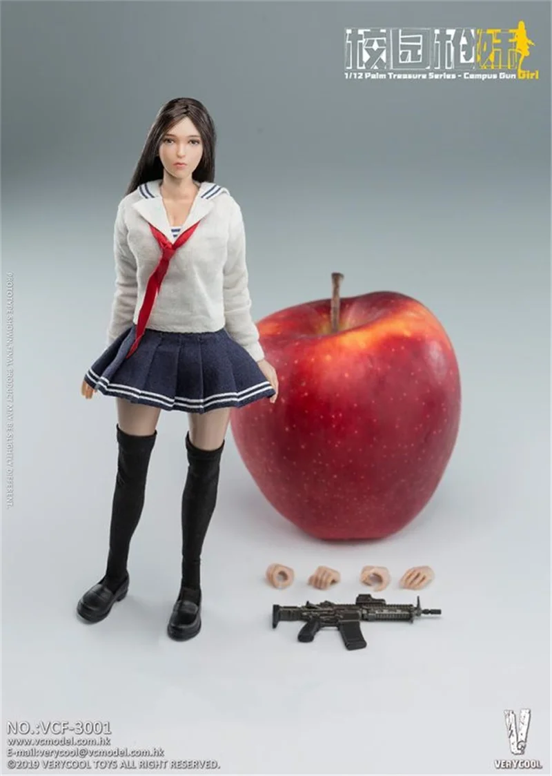 

VERYCOOL1/12 Scale VCF-3001 Palm Treasure Series School Gun Girl Doll Collection