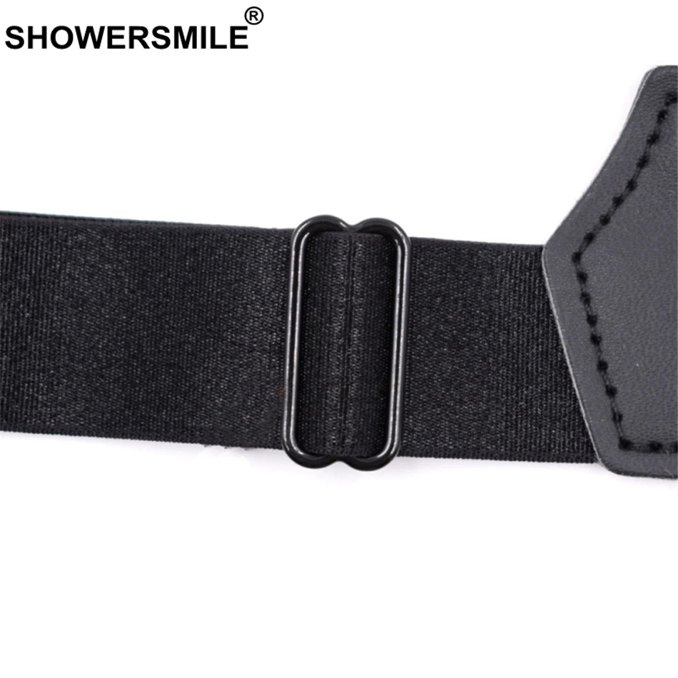 Носки shouresmile мужские черные эластичные подвязки для чулок нейлоновые подтяжки
