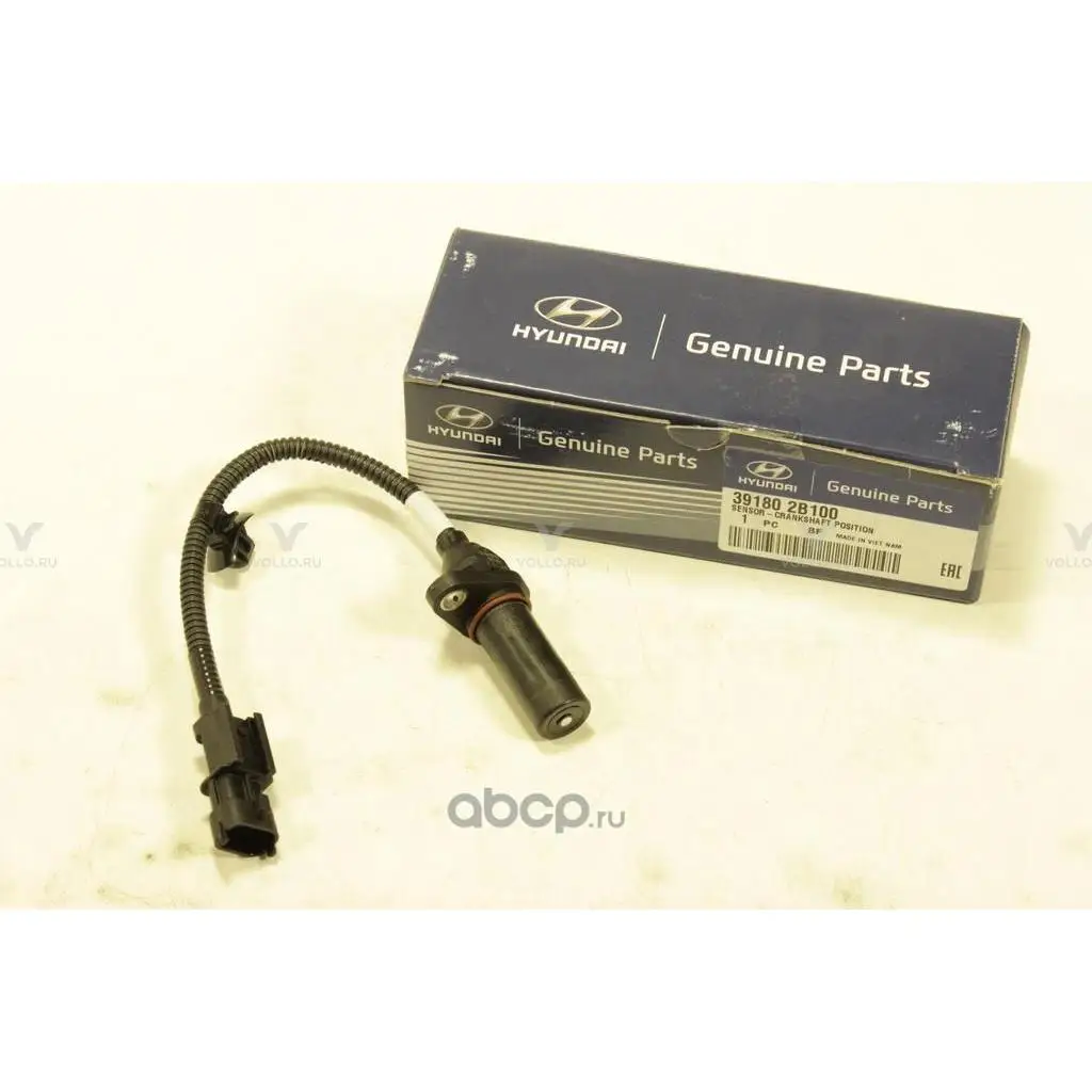 391802B100 Hyundai ДАТЧИК ПОЛОЖЕНИЯ КОЛЕНВАЛА / SENSOR-CRAN