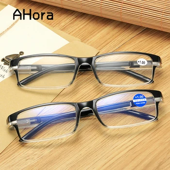 

Ahora Ultralight Blue Light Blocking Reading Glasses Men Women Anti Blue Rays Presbyopia Presbyopic EyeGlasses +1.0 1.5 2.0 4.0