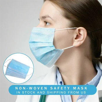 

50 pcs PM2.5 Mask anti dust mask Activated carbon filter Windproof Mouth muffle bacteria proof Flu Face masks Care