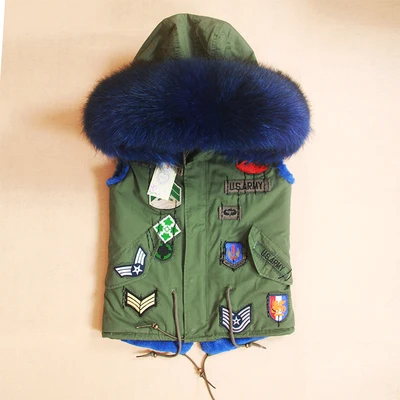 Мех tjy новинка зима высокое качество натуральный мех пальто для женщин veste femme натуральный мех жилет colete feminino chaquetas mujer - Цвет: 21