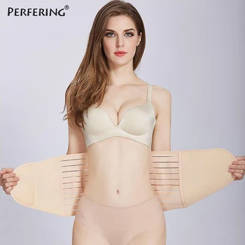 

Perfering Postpartum Recovery Belt Body Shaper Slimming Belly Band Shapewear Waist Corset Abdomen Non-slip Puerperal Seamless