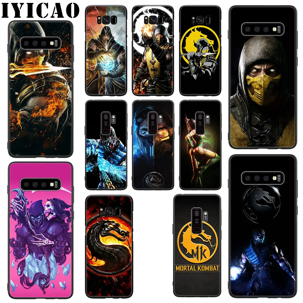 Мягкий силиконовый чехол Mortal kombat для Samsung Galaxy S20 S10 S9 S8 Plus Lite Ultra S10e S6 S7 Edge из ТПУ