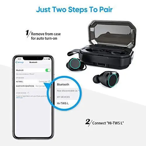 T9 TWS беспроводные Bluetooth наушники X6 9D стерео наушники гарнитура IPX7 водонепроницаемый 7000 мАч светодиодный внешний Смарт-аккумулятор держатель телефона