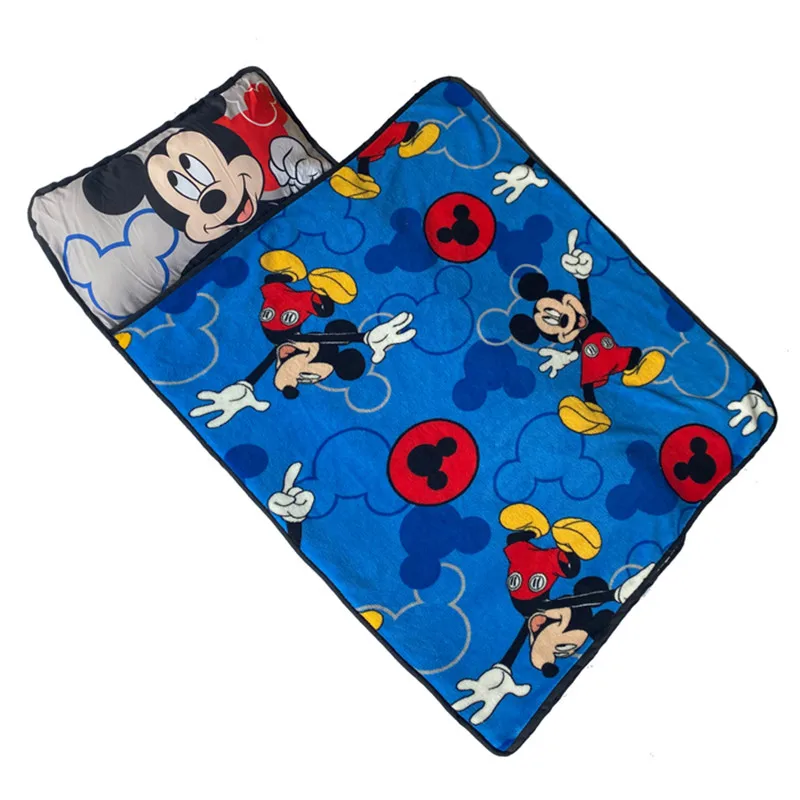 Disney Mickey Mouse Toddler Sleeping Bag Travel Nap Mat Children Bedding NEW 