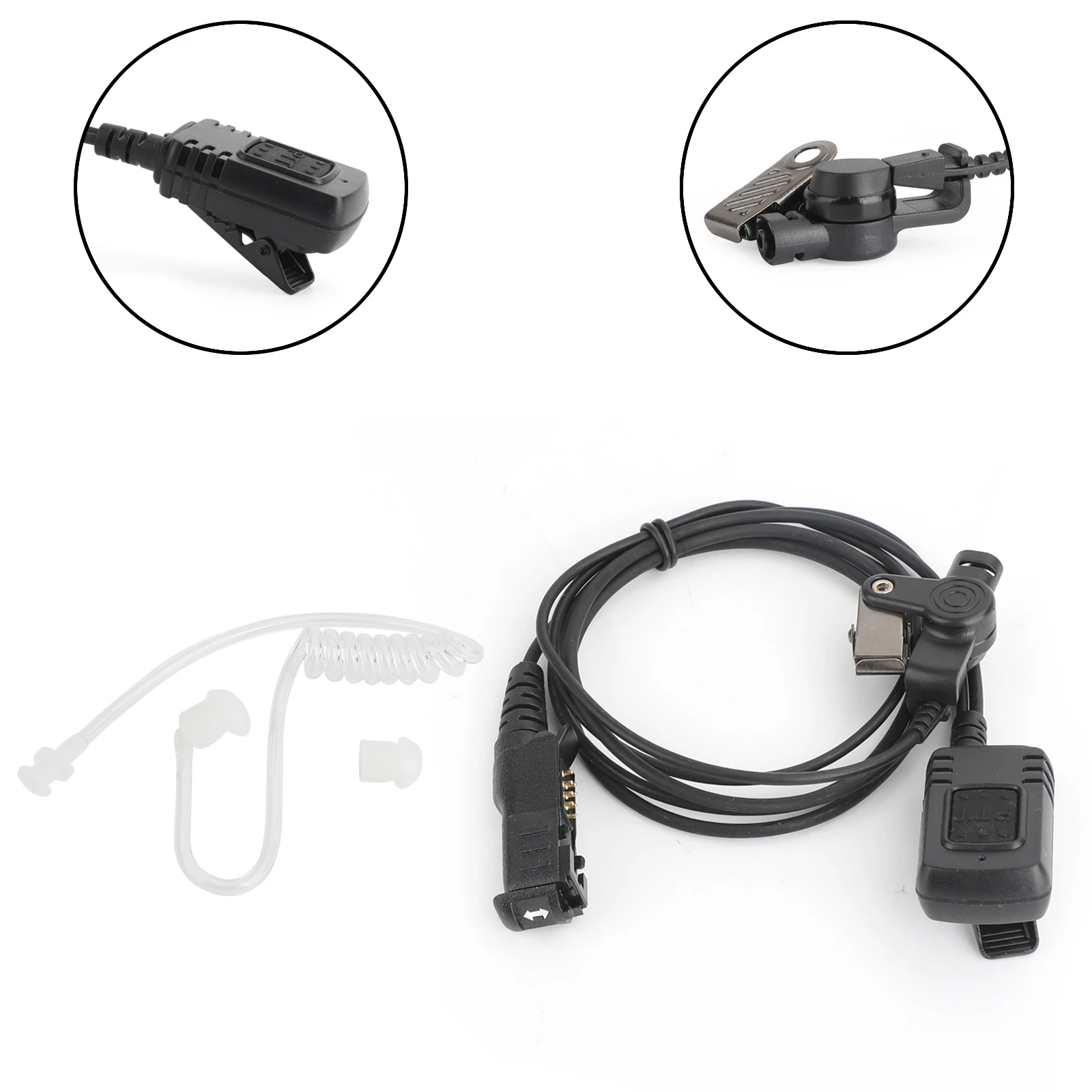 Artudatech Walkie Talkie AirTube гарнитура подходит для Motorola XPR 3300 3500 XIR P6600 P6620 E8600 E8608|Запчасти и