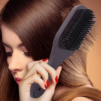 

Salon Cleaning Hairdressing Multi-function Massage Bath Comb Styling Tools Retro Hair Brush Large Fluffy Barbers Wood Handle