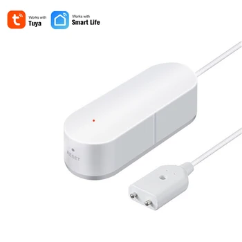 

WIFI Water Leakage Detector Water Leak Sensor Wireless Water Level Detector Tuya Smart Life App home Remote control