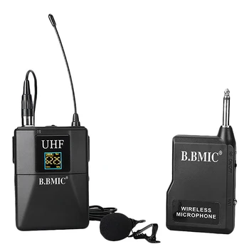 

Hot B.BMIC U-Segment Wireless Lavalier Micro-phone Vocal Lapel Clip Mic Voice Amplifier Mini Mic for Teaching Speech