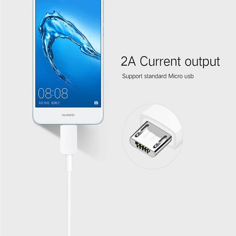 HUAWEI Original Fast Charge Micro USB Cable Support 5V/9V2A Travel Charging For HUawei P7 P8 P9 P10 Lite Mate 7 8 s Honor 8X 8C cable to connect phone to tv