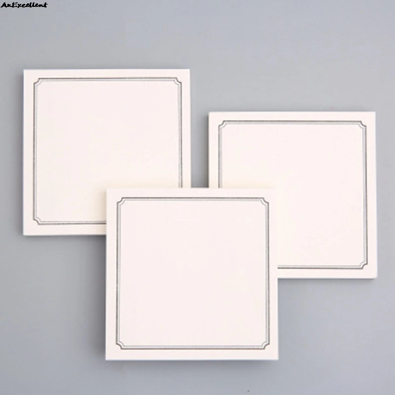 

80 Sheets Kawaii For Student School Office Stationery Self Adhesive Memo Pad Sticky Notes Bookmark Memo Message Pad Book Marker