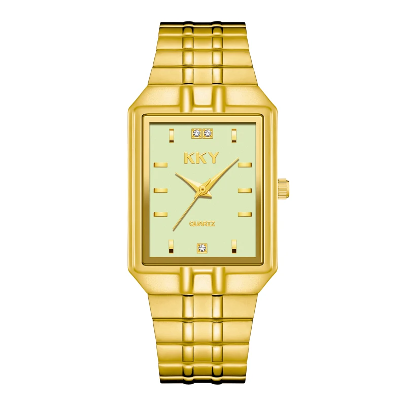 New Hotest Sale Creative Couple Watch 2022 Men's Women Watches KKY Brand Luxury Quartz Female Clock Waterproof lovers WristWatch 