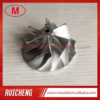 

GT15-25 20G reverse 52.56/68.01mm 6+6 blades high performance turbo milling/aluminum 2618/billet compressor wheel