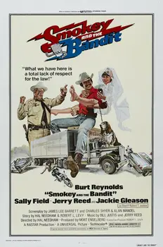 

SMOKEY AND THE BANDIT Movie POSTER 70's Art Print Poster grandes para pared oil paintings canvas For Home Decor Wall Art