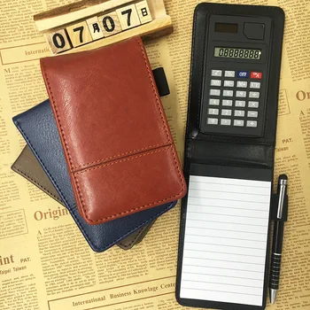

Notebook business notebook with calculator A7 multifunctional notebook office meeting notebook