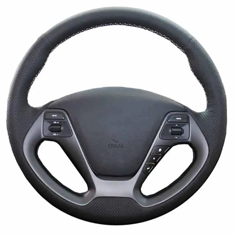 Чехол на руль из искусственной кожи для автомобиля K3 2013 K2 Rio Ceed Cee 'd 2012- Cerato 2013
