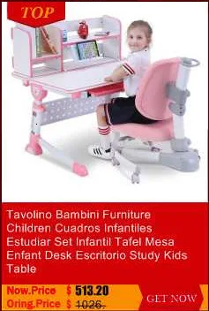 Набор Pupitre Infantil Cuadros Infantiles Kinder Tafel Estudio детский деревянный стол Escritorio Mesa для учебы детский стол