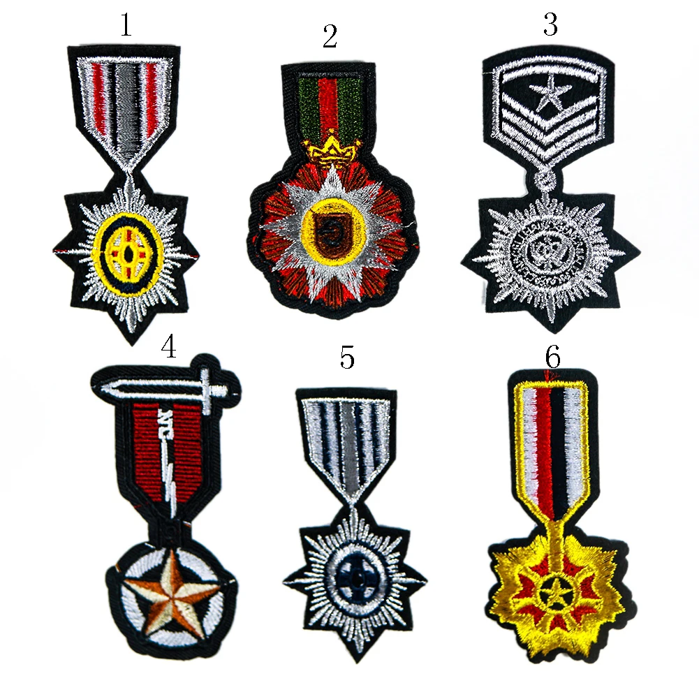 

6 Types of Military Embroidery Patch Medal of Honor Tactical Patch Moral Patch Special Forces Patch Jacket Patch