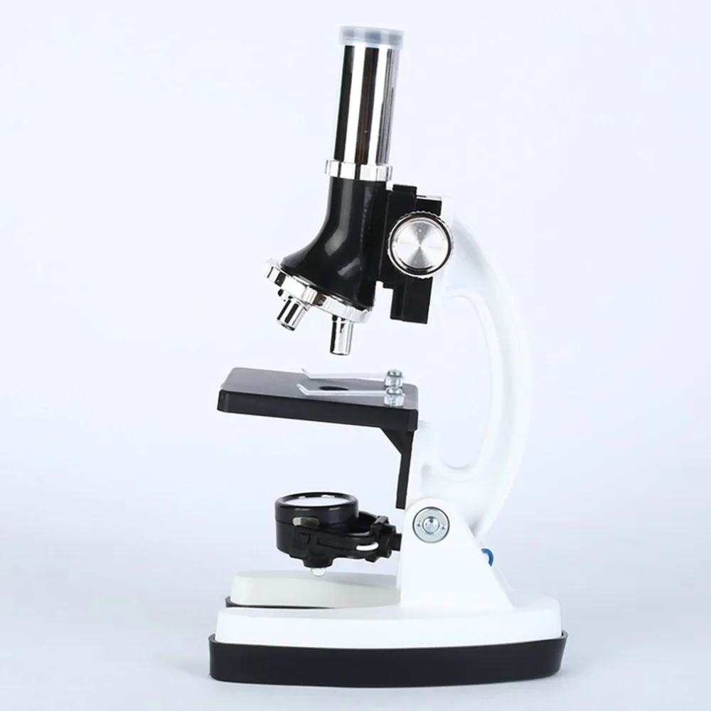 

Student Children's Microscope 1200x Laboratory Equipment Toolbox Set Metal Microscope Kit Accessory Set