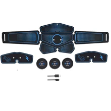 Многофункциональный стимулятор мышц, Электростимуляция брюшного пресса, аксессуары для фитнеса, массажер для ног из АБС-пластика