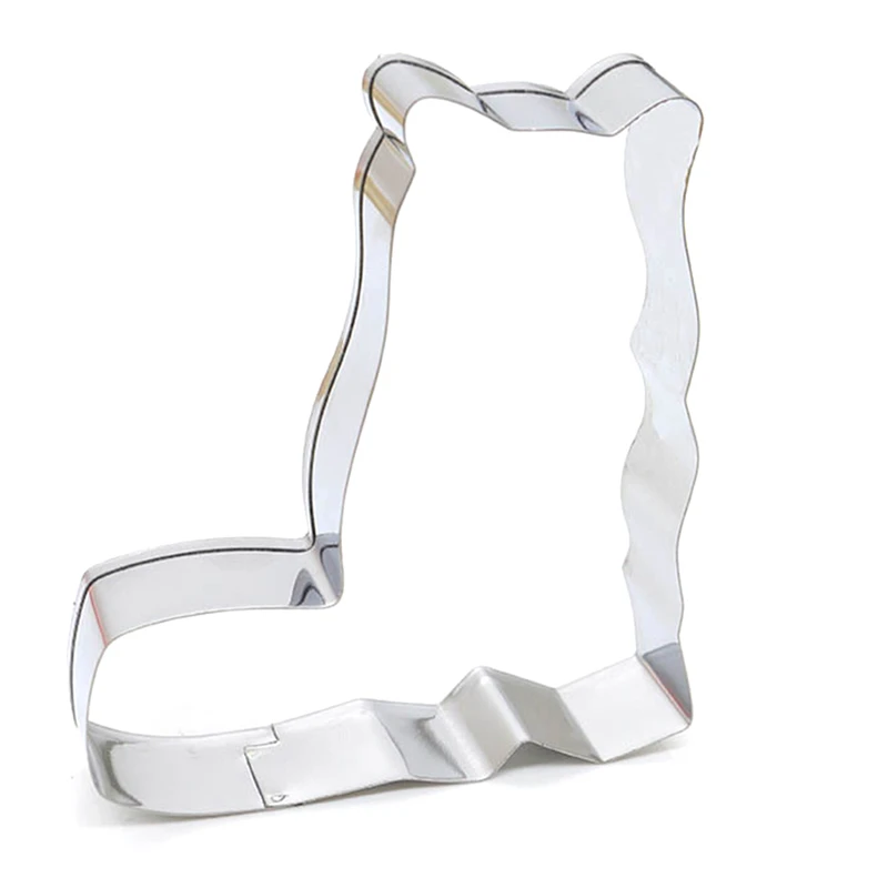 3pcs Stainless Steel Animal Pet Bone Cookie Cutter Mold 3D Sugarcraft Pastry Biscuit Fondant Cake Baking Mold DIY Decorating
