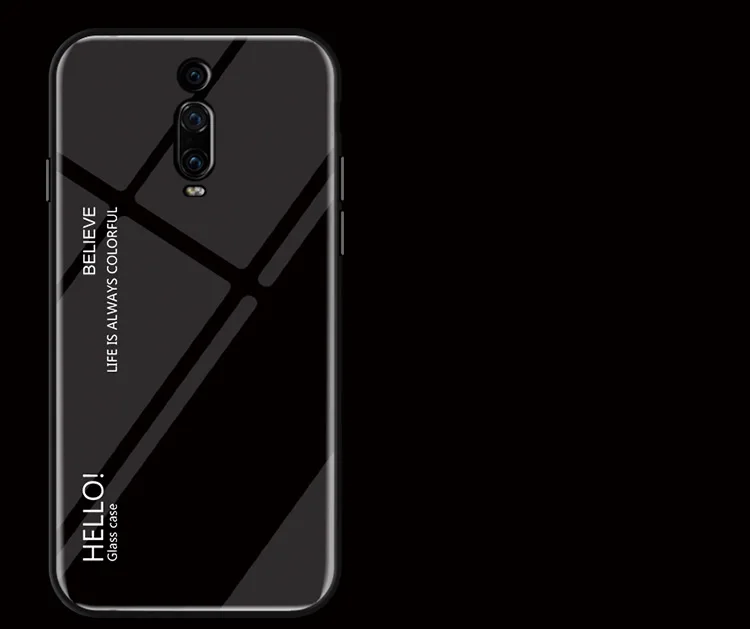 Задняя крышка для телефона Xiaomi Mi 9TPro 6,3" Модный стеклянный чехол для телефона для Xiaomi Mi 9T Pro с полной защитой