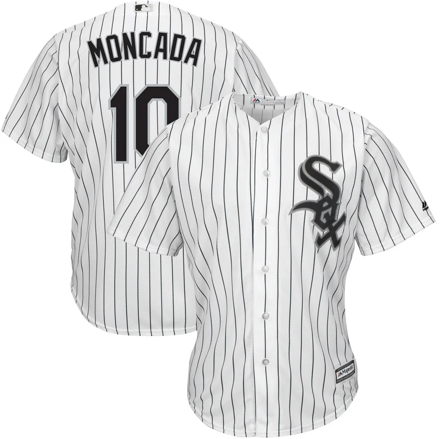 Chicago Все сшитые мужские плеер Yoan Moncada 10 Tim Anderson 7 45 трикотажные изделия - Цвет: AS photo