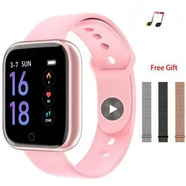 

T80 Men Watch for apple watch Women Heart Rate blood pressure smart bracelet wristband waterproof smartwatch for ios android