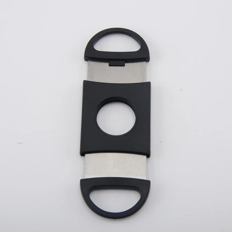 Protable Cigarette Knife Double Blades Cutter Knife Pocket Cigar Stainless Steel Cigar Cutter Pocket Cigar Scissors