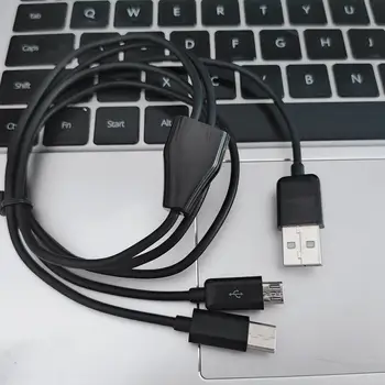 

2 in 1 usb charge cable for type c and micro phones and tablets