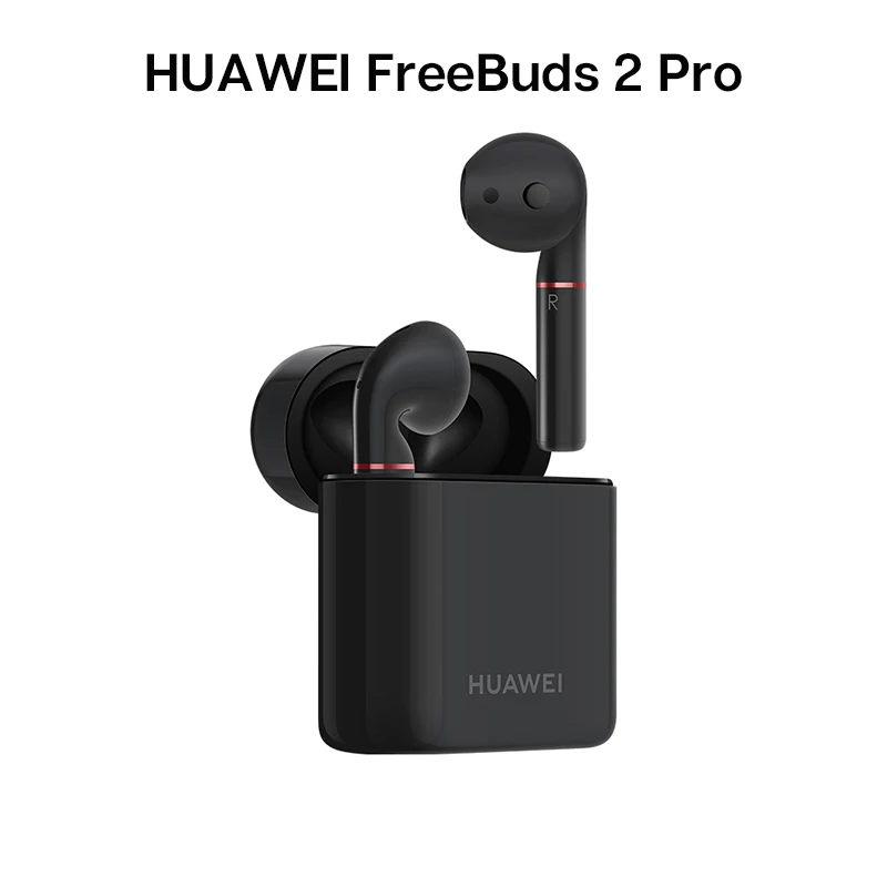 HUAWEI FreeBuds 2 FreeBuds 2 Pro Bluetooth 5,0 динамический HWA Беспроводной наушники двойное нажатие Управление Водонепроницаемый IP54 - Цвет: FreeBuds 2 Pro Black