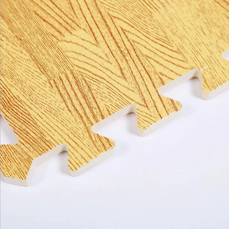Wooden Puzzle Mat Foam 30*30*1cm Baby Play Mat Splicing Bedroom Soft Floor Interlocking Kids Rug Living Room Gym Crawling Carpet