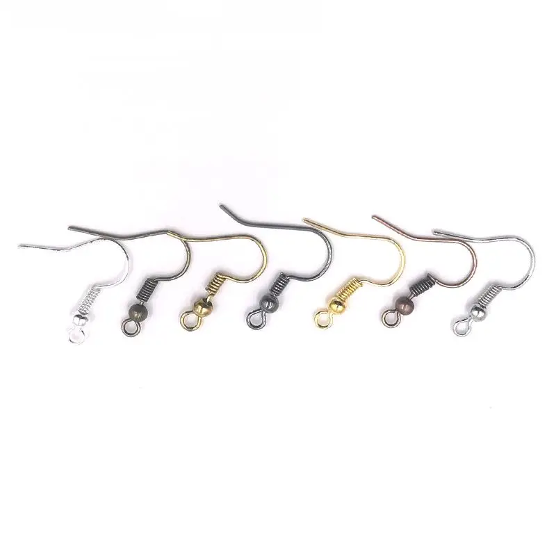 

200Pcs/Lot 20x17mm DIY Earring Hooks Findings French Earring Clasps Hooks For Earwire Jewelry Making Accessories