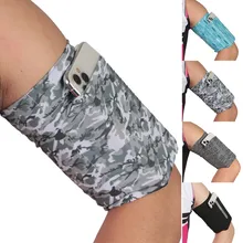 

Wrist Arm Running Sport Bag Elastic Mobile Phone Armband Sports Pouch Sweatproof Arm Bag Fitness Running Gym Bag For Women Men