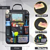 1pc Car Seat Back Organizer Storage Pockets with Touch Screen Tablet Holder Protector for Kids Children Car Accessories ► Photo 2/5