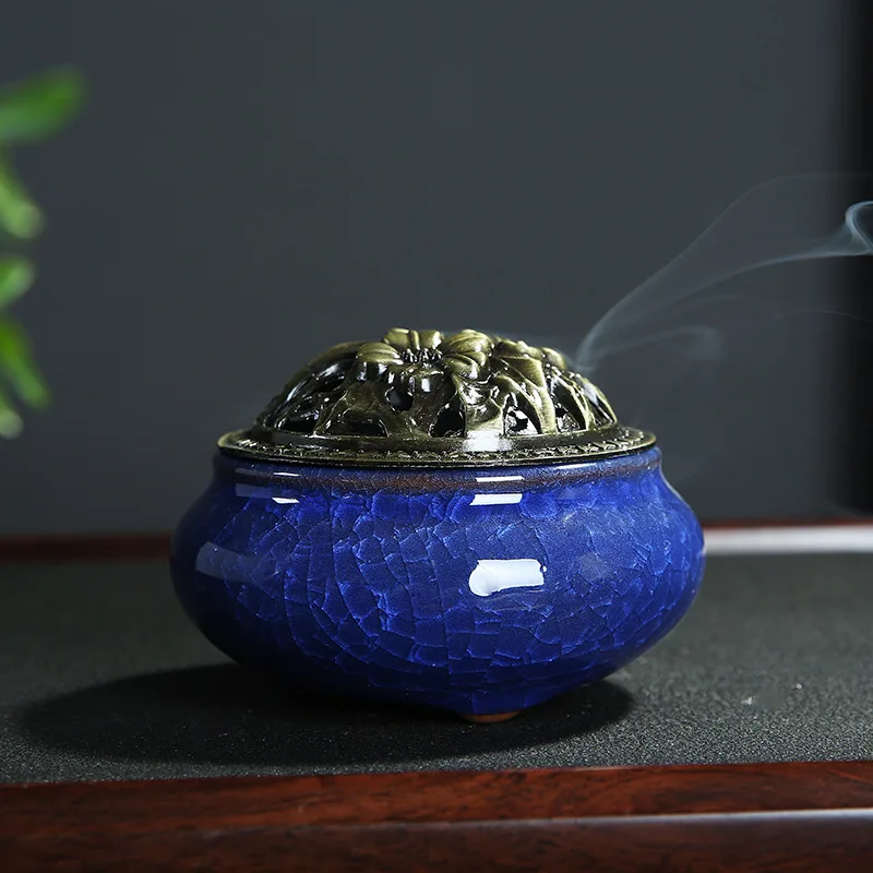 Керамические горелки для благовоний, портативный фарфор, курильница, буддизм, держатель для благовоний, домашний Чайный домик, Йога, студия, благовония, подарок, украшение дома