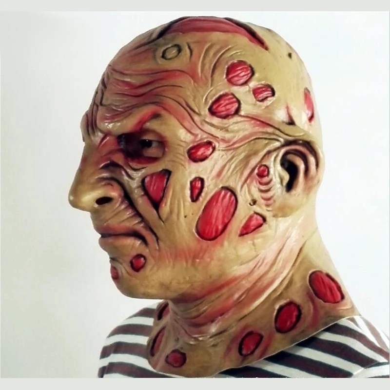 Freddy сжигание страшные вечерние латексные маски череп маска Джейсона полный