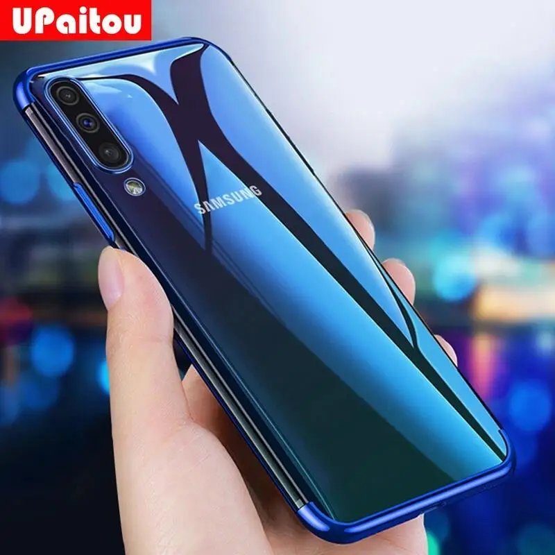 Чехол Upaitou для Vivo X30 X27 Pro X23 X21 X21S X21I X20 PlusLuxury покрытие мягкий TPU прозрачный тонкий