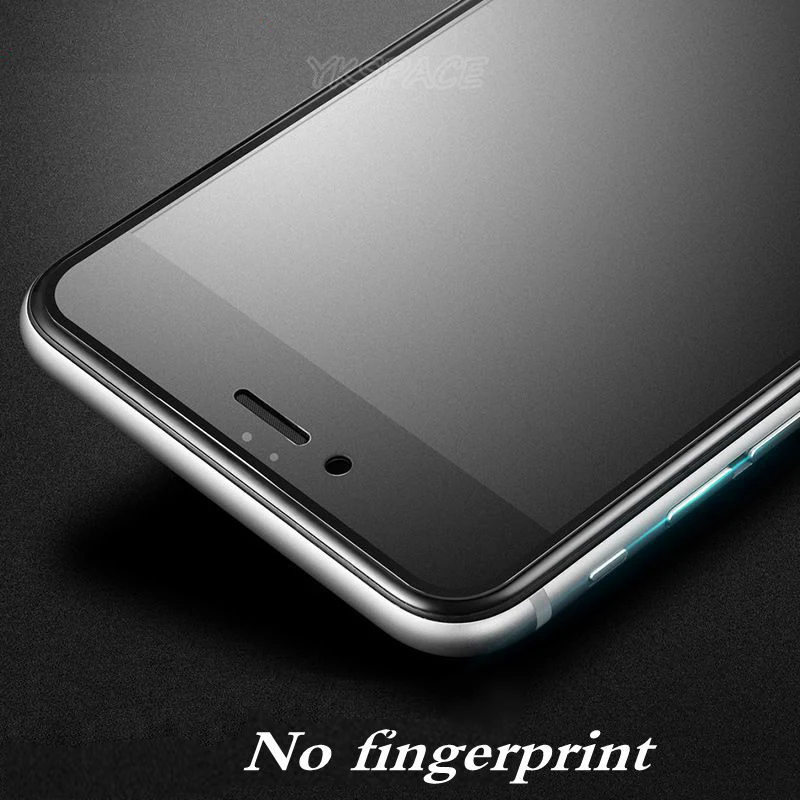 Матовая защитная пленка для экрана для iPhone X, XR, XS, 11 Pro, Max, 6, 6 S, 7, 8 Plus, 9 H, закаленное стекло, защита от синего излучения, без отпечатков пальцев