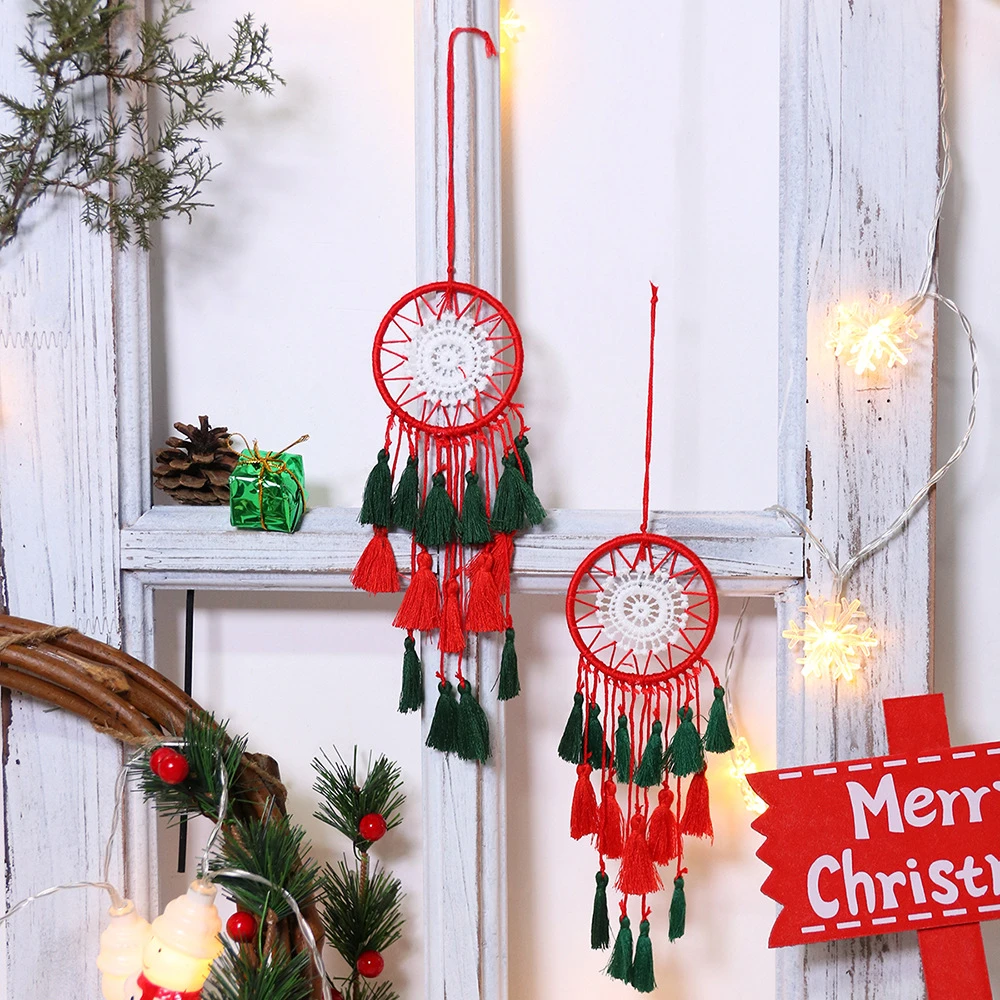 Avispón Grasa Desnudarse Atrapasueños para decoración de Navidad, colgante de pared tejida, tapiz  hecho a mano puro para habitación, colgantes de árbol de Navidad|Colgantes  y adornos en forma de gota| - AliExpress