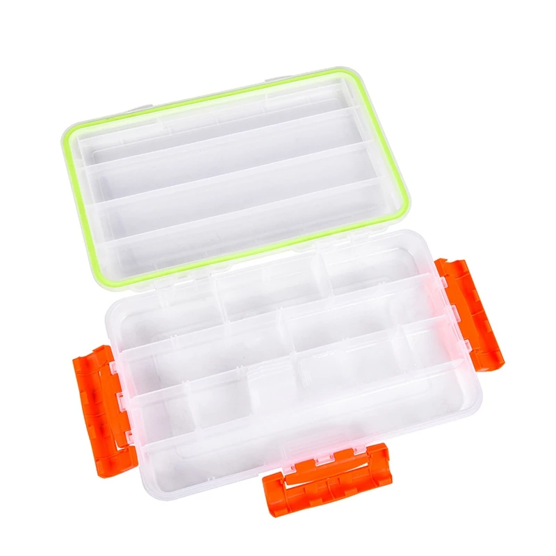 

Storage Box Fishing lures accessories Small Large box Fishing Tackle Box Rectangular Clear Waterproof Portable Organization Case