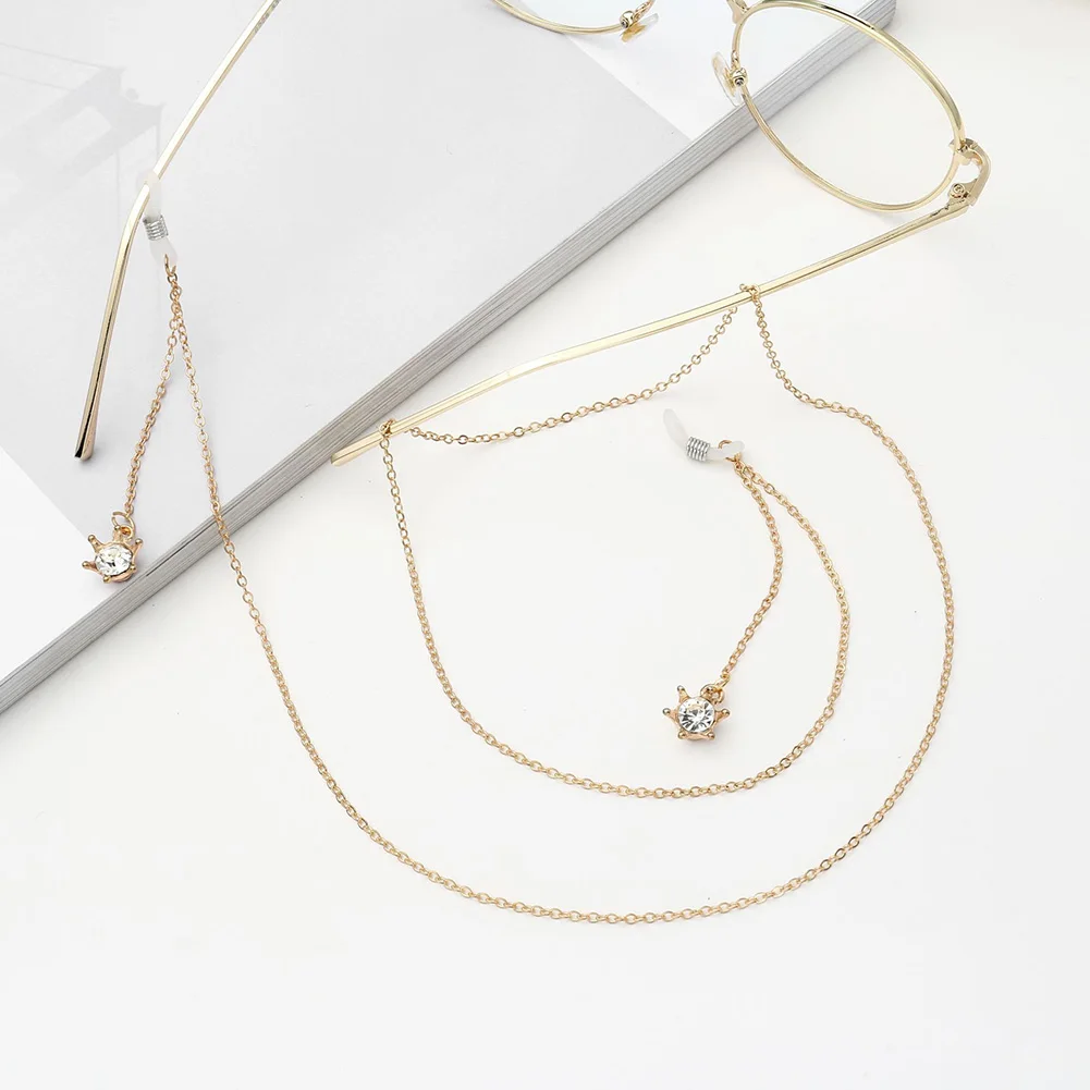 

Women Eyeglass Reading Glasses Chain Cord Holder Neck Strap Rope JS25
