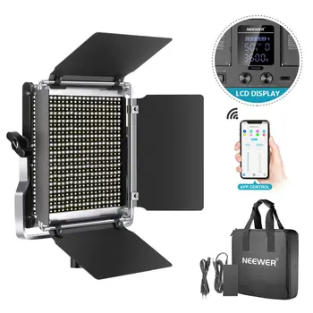 

Neewer 660 LED Video Light Dimmable Bi-Color Photography Lighting APP Intelligent Control System Professional for YouTube