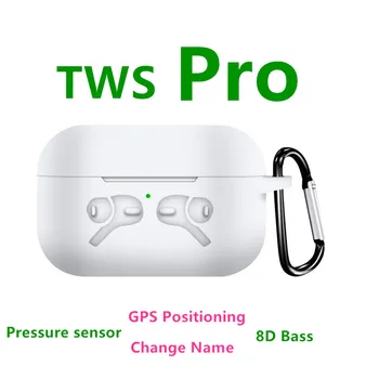 

tws Pro Pressure sensor Wireless Bluetooth Earphone GPS and change name pk w1 h1 1536u chip i500 i10000 i9000 pro tws i100000